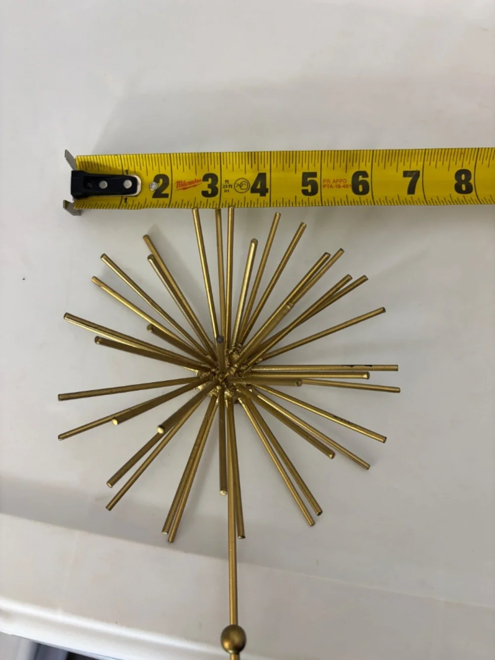 Gold Bursting Star Wall Hook